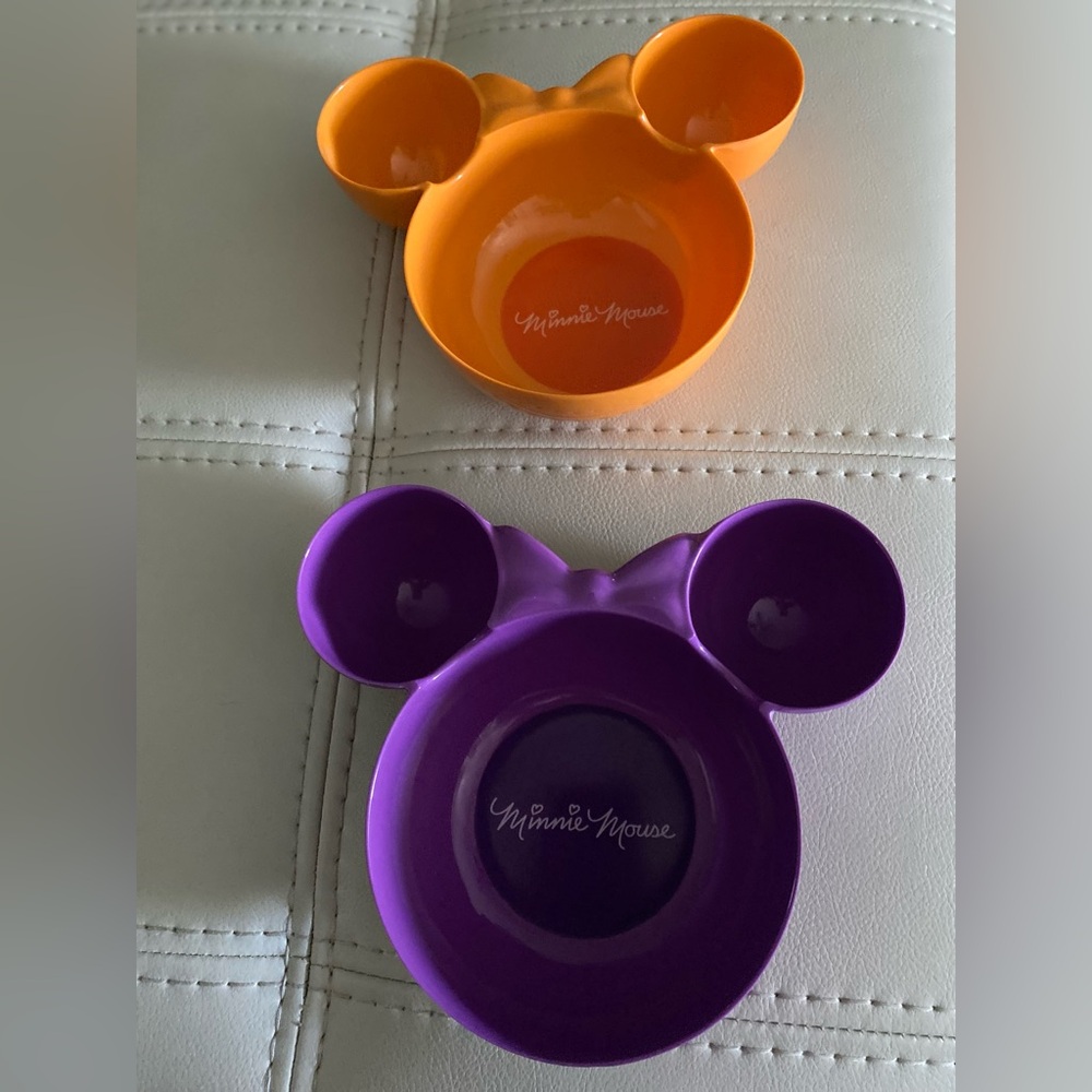 Disney Halloween bowls - set of 2